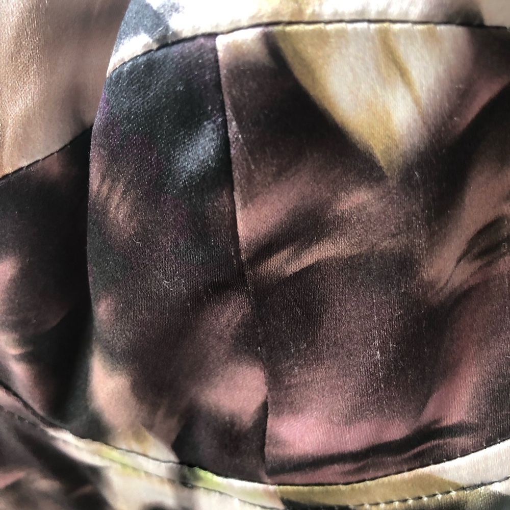 🤩💕 Sz8 Reformation The Collection Silk Pink on Black floral dress - Picture 10 of 15